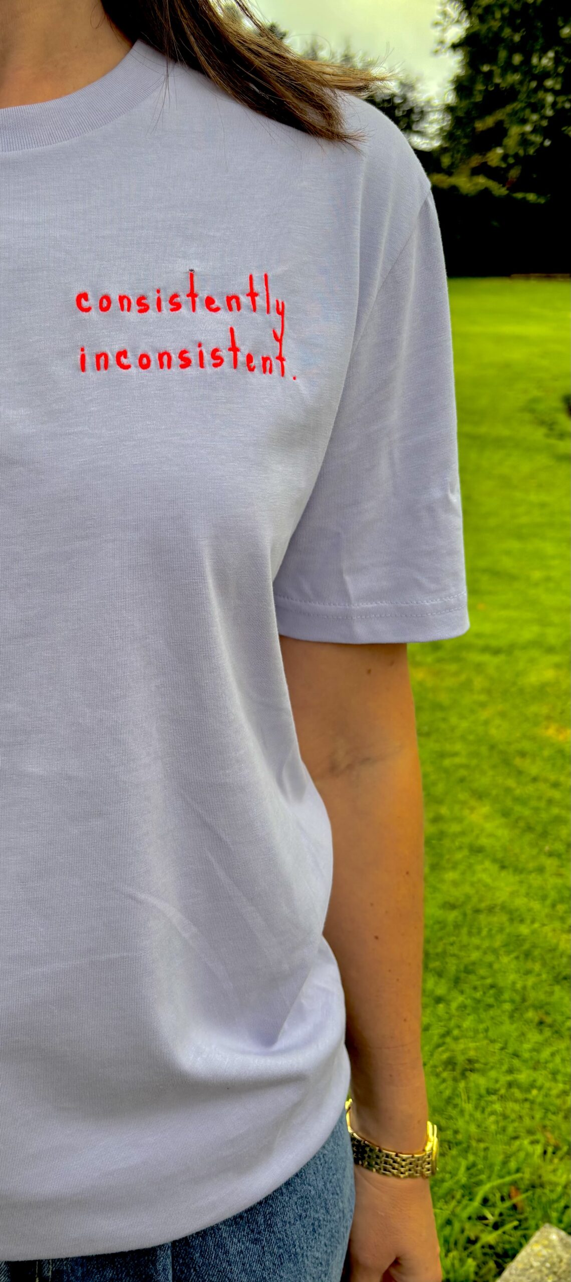 consistently inconsistent tee shirt - Image 3